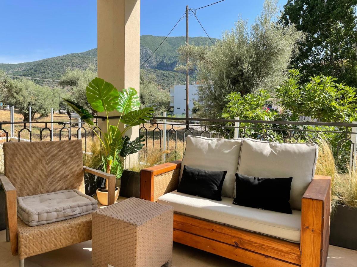 Kl Suites Lefkada - Feel At Home New Boho Apartment 400M From Beach Nidri Town Center Exteriör bild